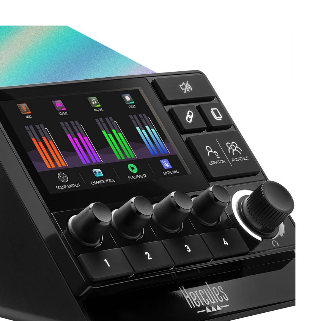 Controladora de Audio Streaming Hercules Stream 200 XLR - Imagen 4