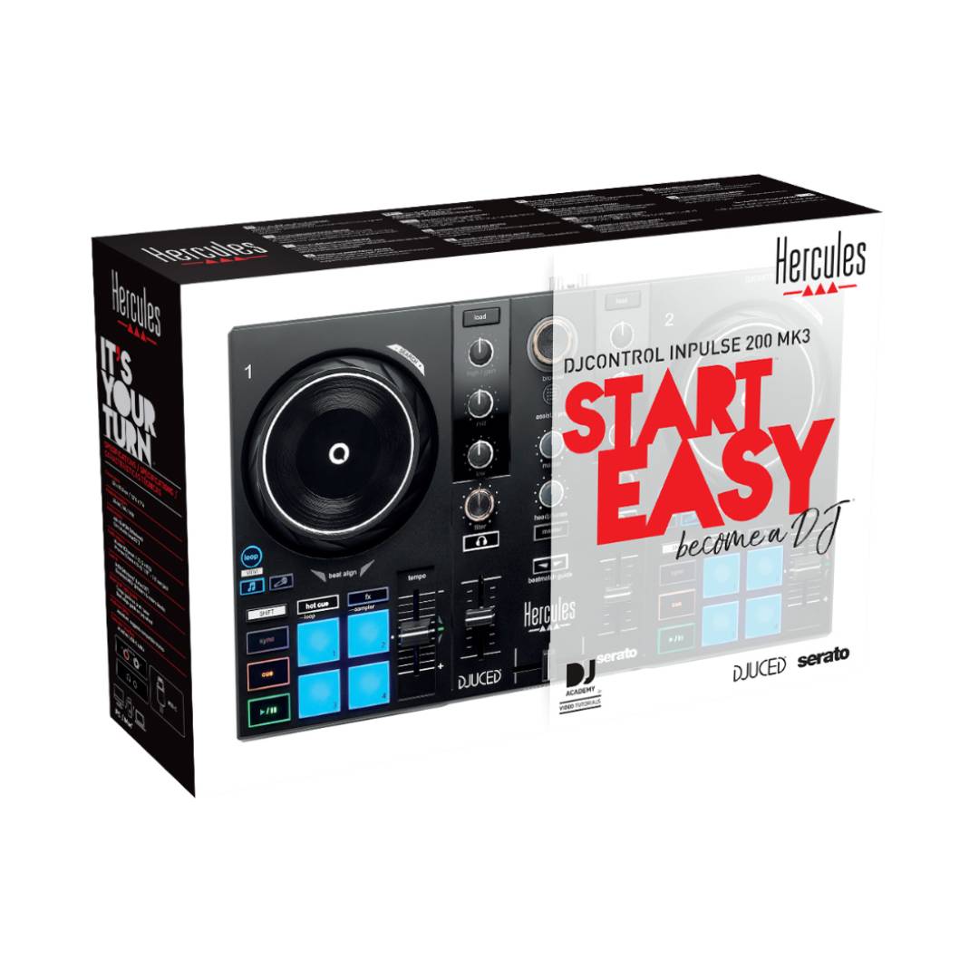Controladora DJ Hercules DJControl Inpulse 200 MK3 - Imagen 5