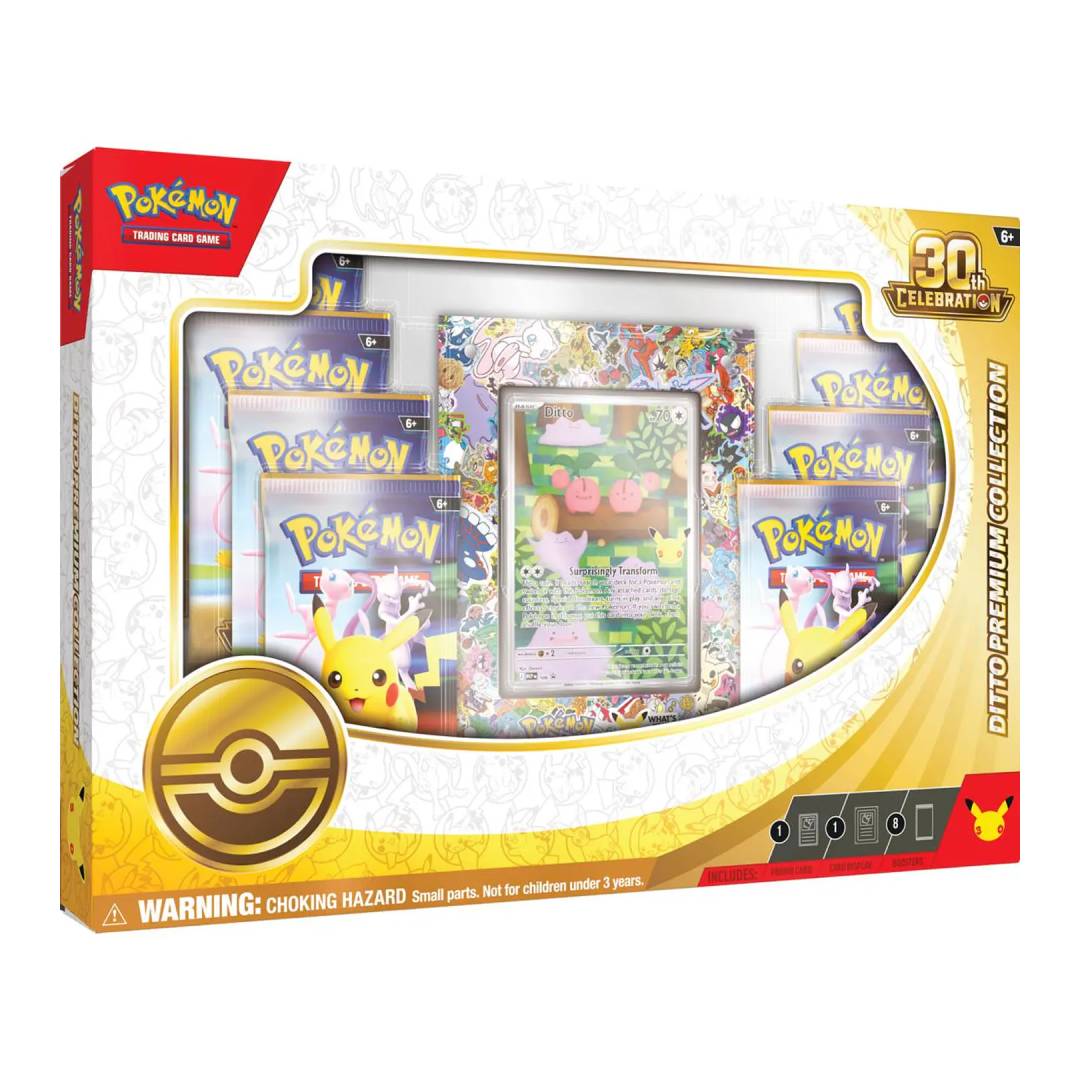 (PREVENTA) Pokémon: 30th Celebration Ditto Premium Collection ESPAÑOL