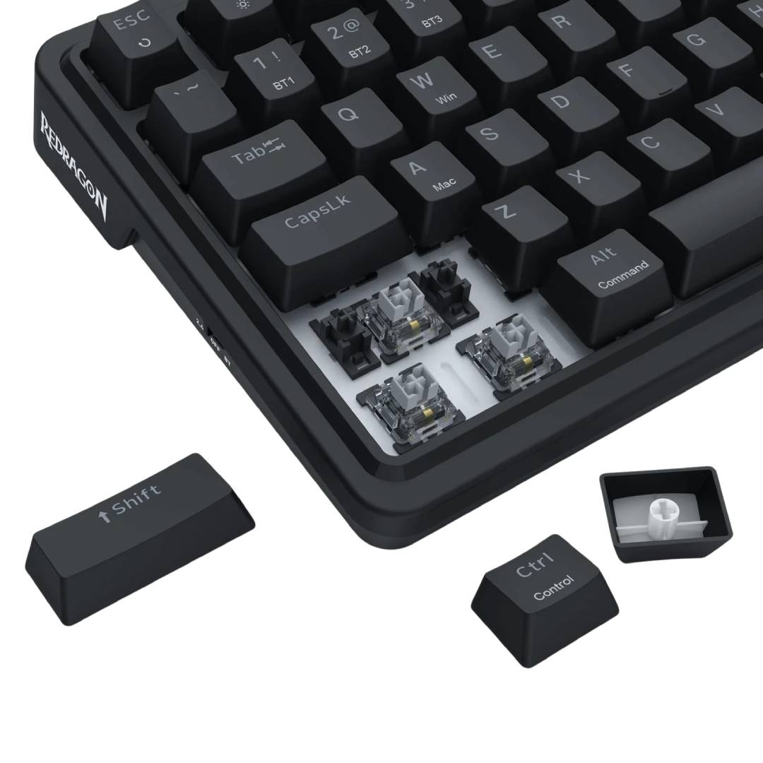 Teclado Redragon Eisa LCD PRO K719RGB-PRO SP (Yolk Switches) - Imagen 6