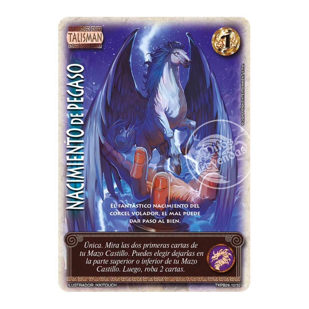 Carta Promocional Nacimiento de Pegaso Primer Bloque MYL