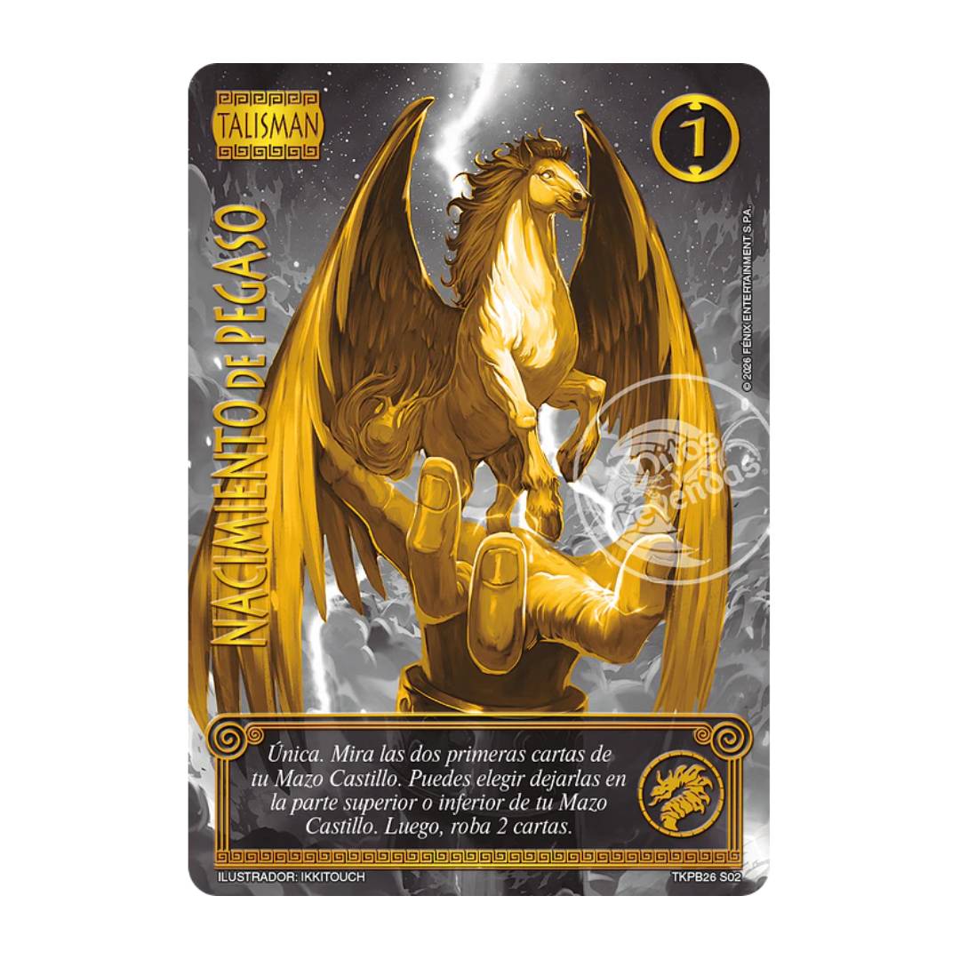 Carta Promocional Nacimiento de Pegaso Secreto PB MYL