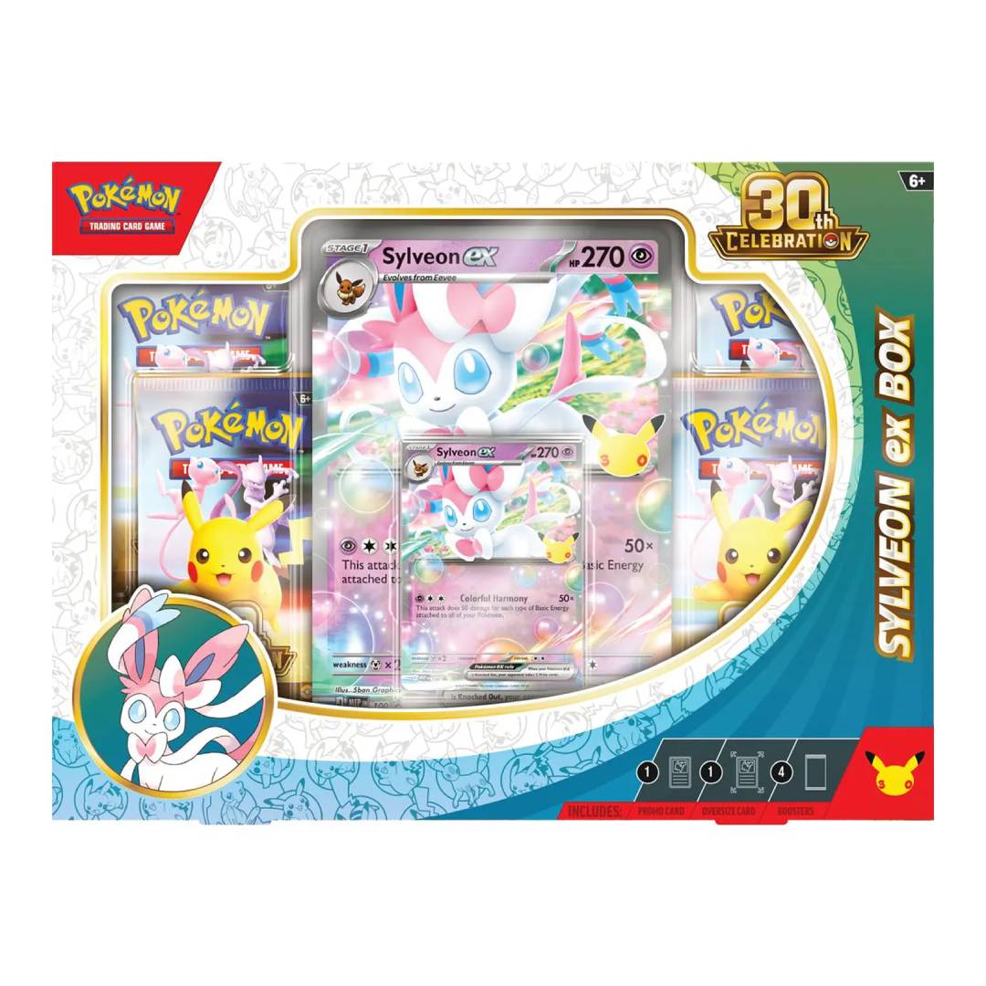 (PREVENTA) Pokémon TCG 30th Celebration Sylveon EX Box Español