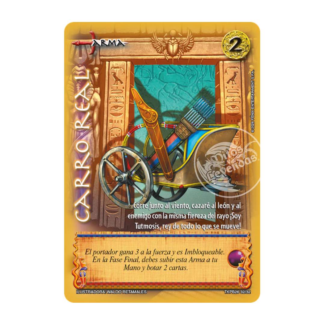 Carta Promocional Carro Real Primer Bloque MYL