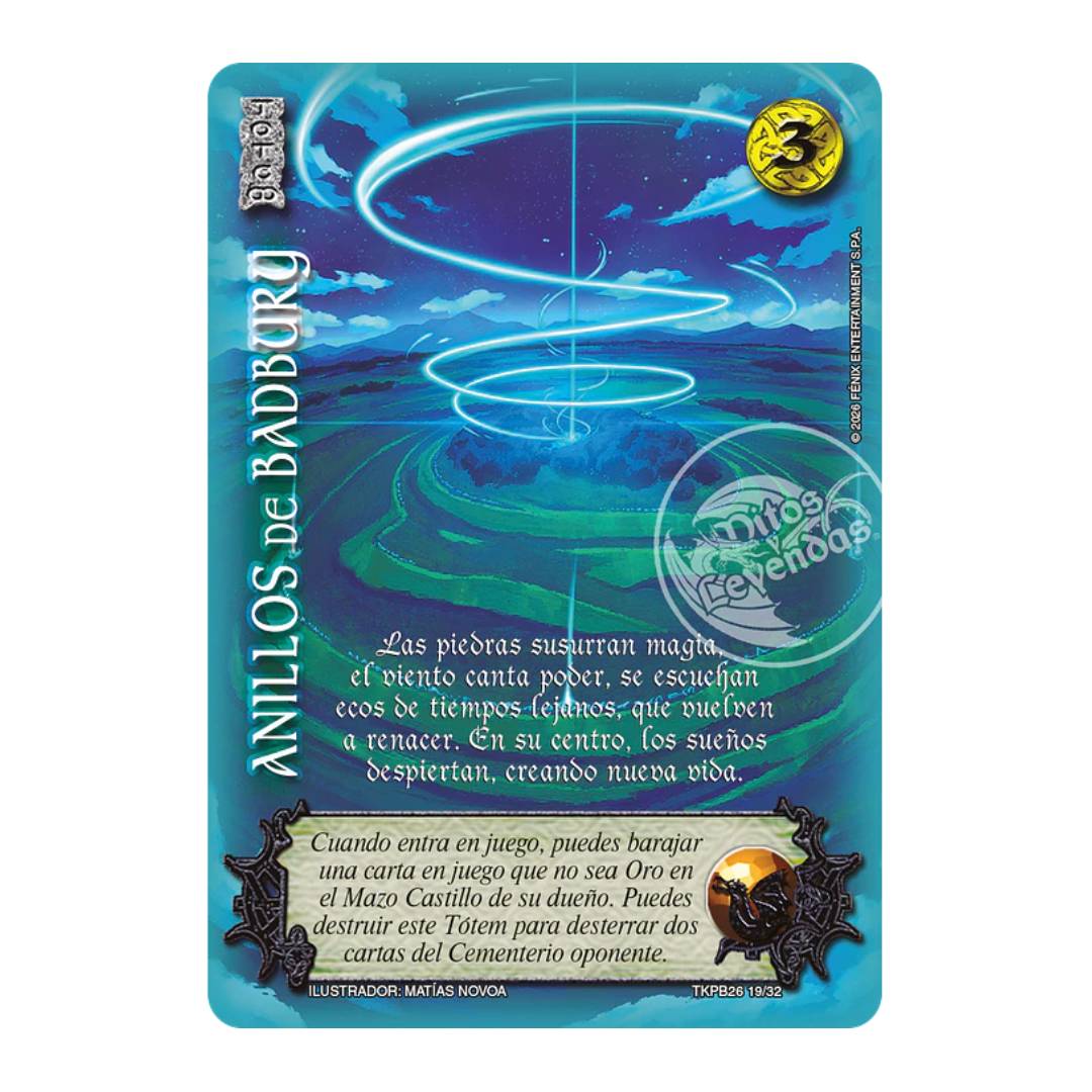 Carta Promocional Anillos de Badbury Primer Bloque MYL