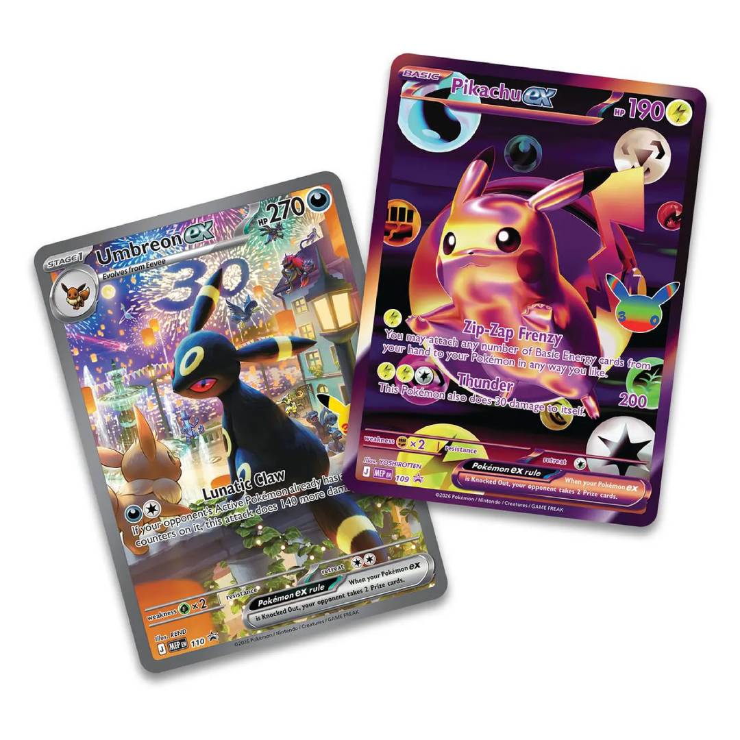 (PREVENTA) Pokémon TCG 30th Celebration UPC Night Out ESPAÑOL - Imagen 4