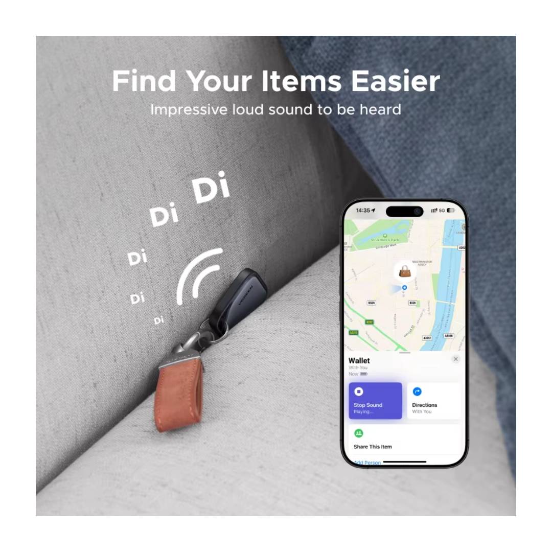 Localizador Bluetooth UGREEN SmartTag Apple Find My para iOS - Imagen 4