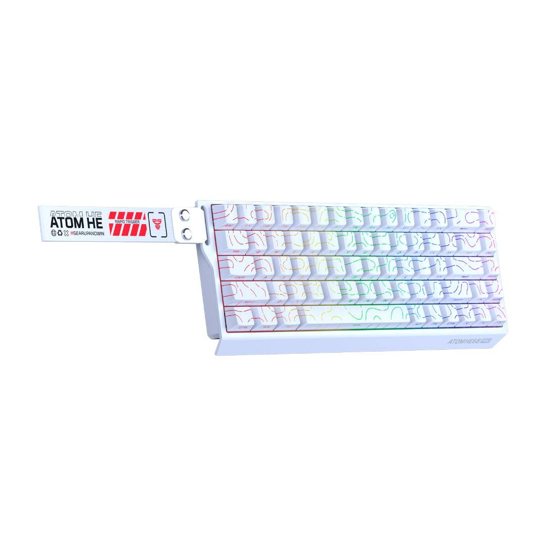 Teclado Fantech MK922 ATOM HE68 PRO TOPO Switch Emerald - Imagen 3
