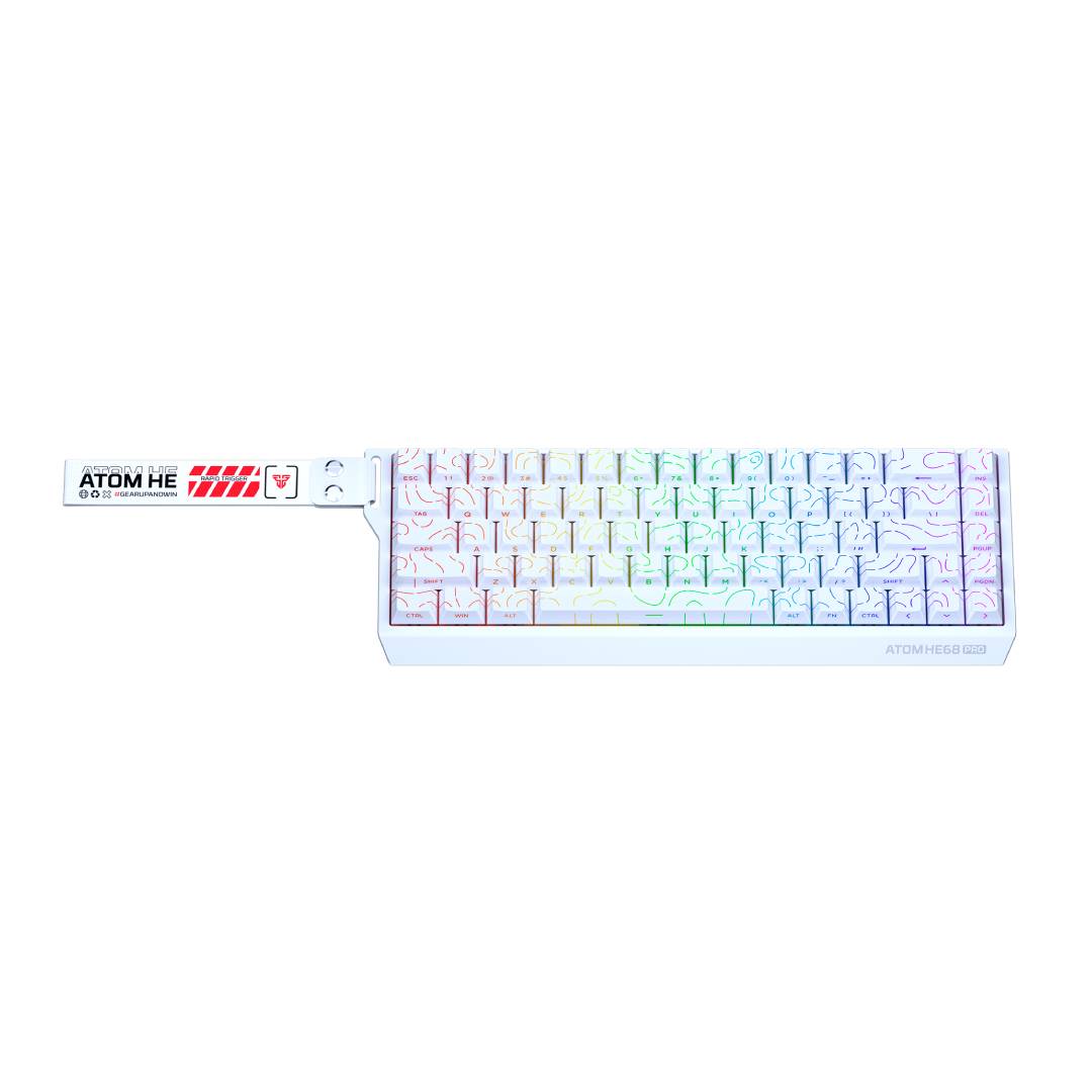 Teclado Fantech MK922 ATOM HE68 PRO TOPO Switch Emerald - Imagen 2