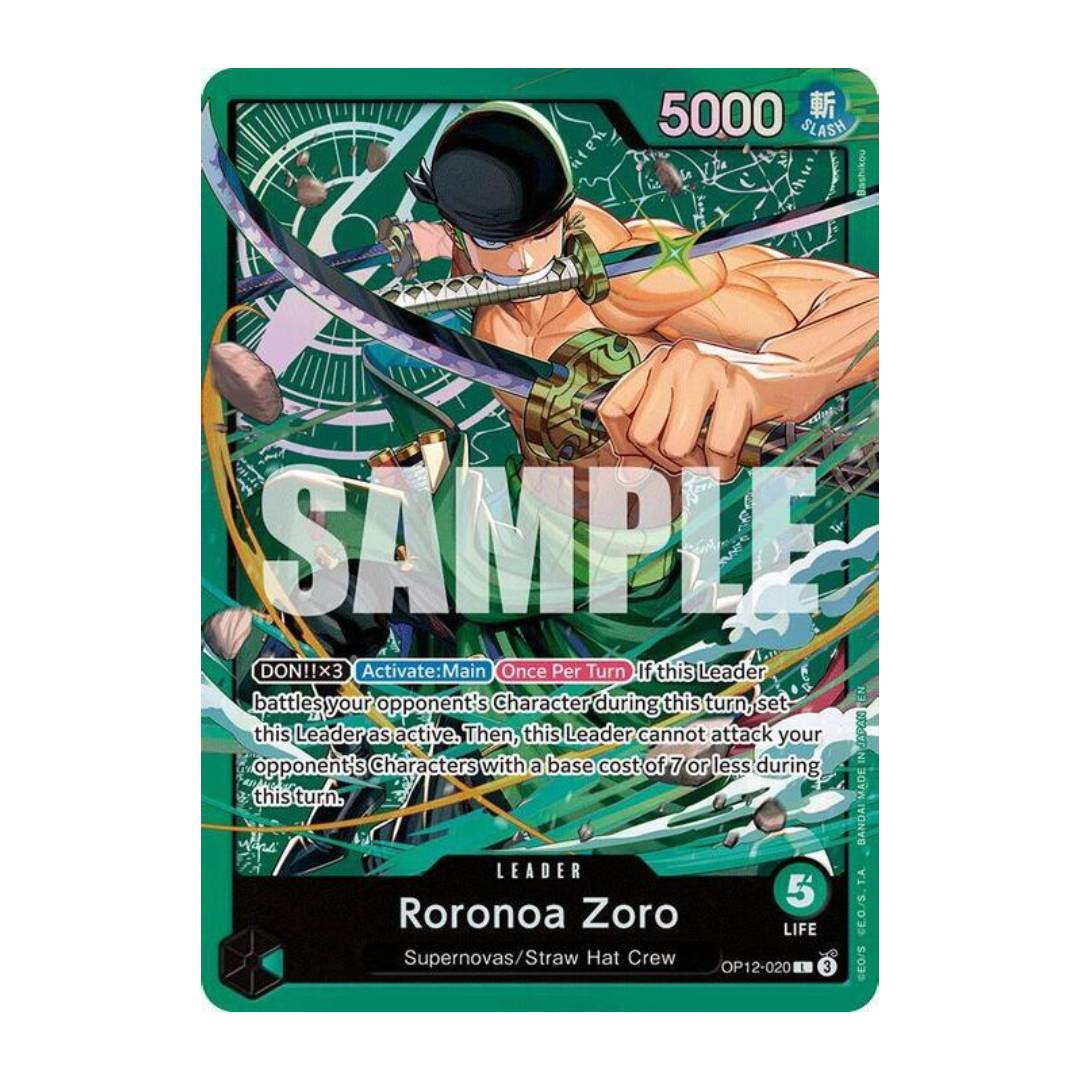 One Piece TCG: Starter Deck ST-32 Zoro Green - Imagen 2