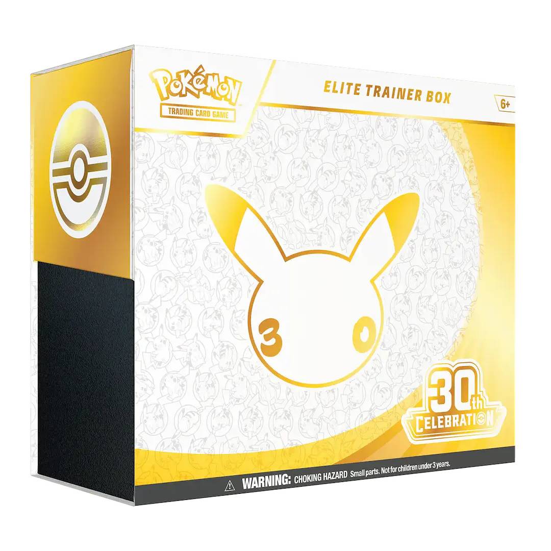 (PREVENTA) Pokémon TCG: 30th Celebration Elite Trainer Box INGLES