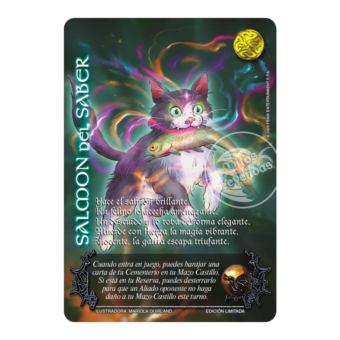 Display Espada Sagrada Aniversario MyL + 3 Cartas Gatos - Imagen 4