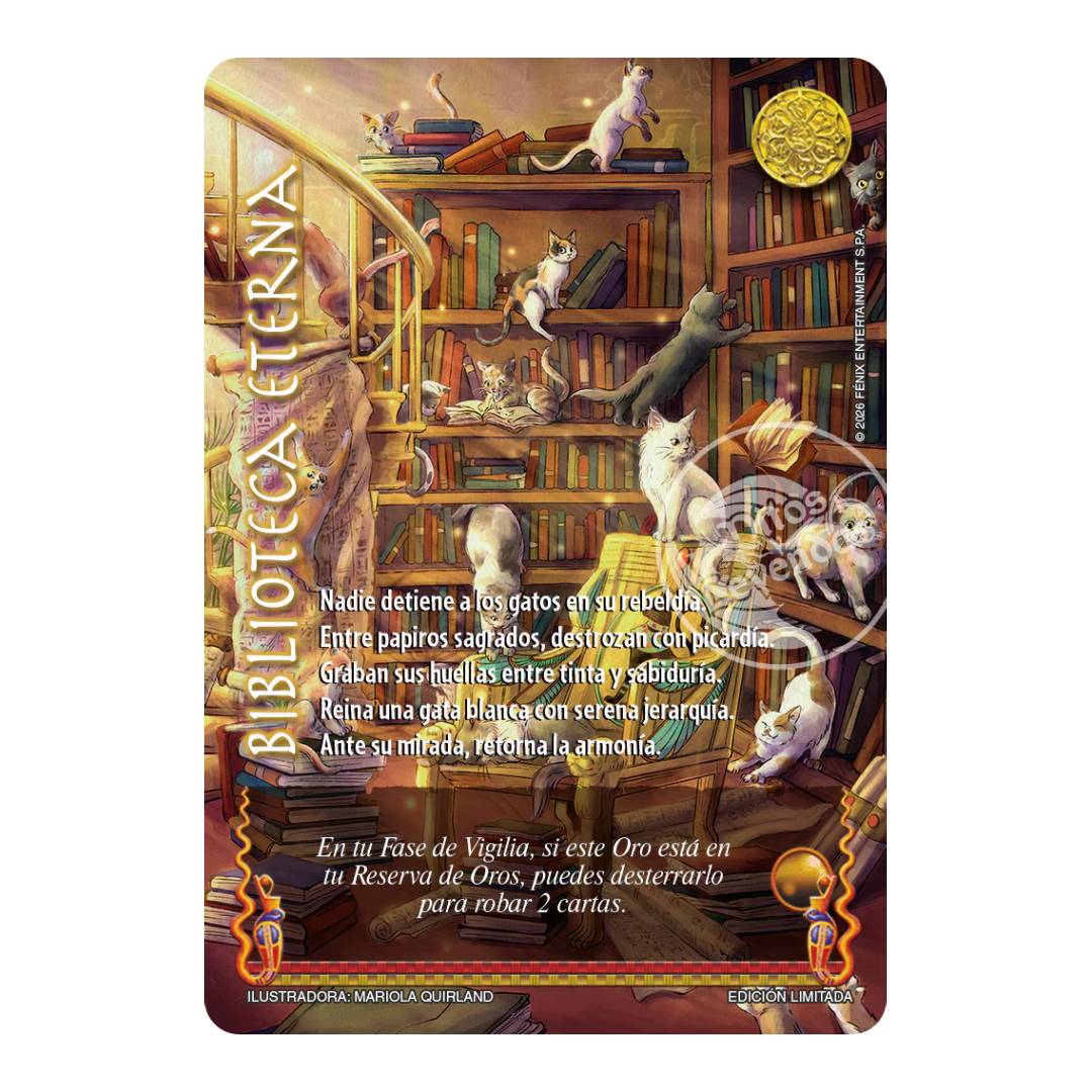 Display Espada Sagrada Aniversario MyL + 3 Cartas Gatos - Imagen 3