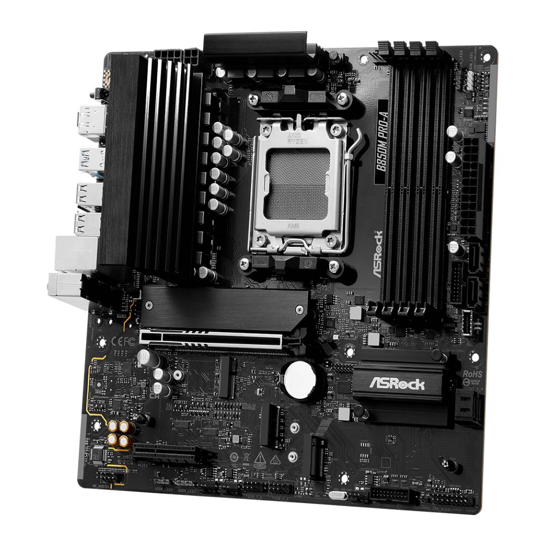 Placa Madre ASRock B850M PRO-A AM5 DDR5 Micro-ATX - Imagen 3