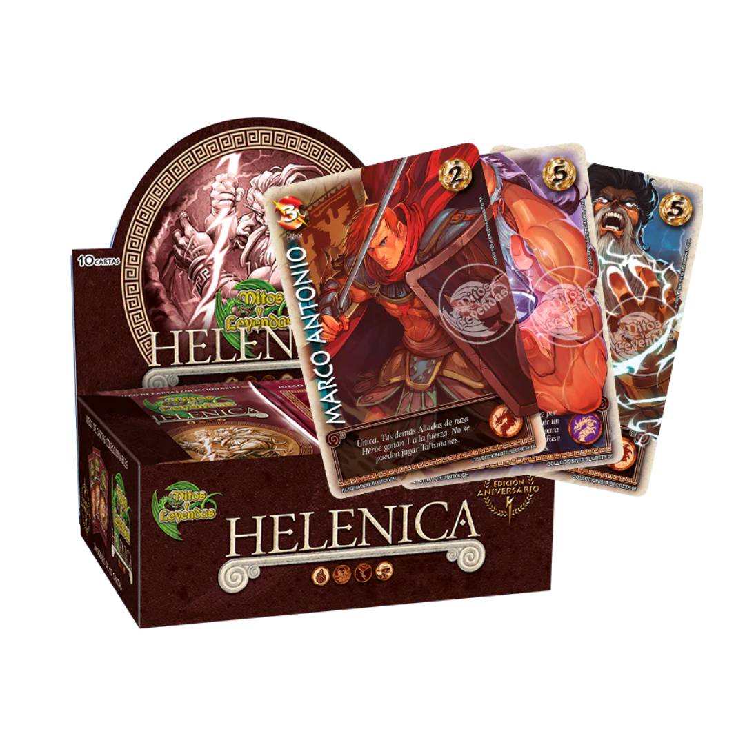 Display Helénica Aniversario + 3 Cartas Overframe