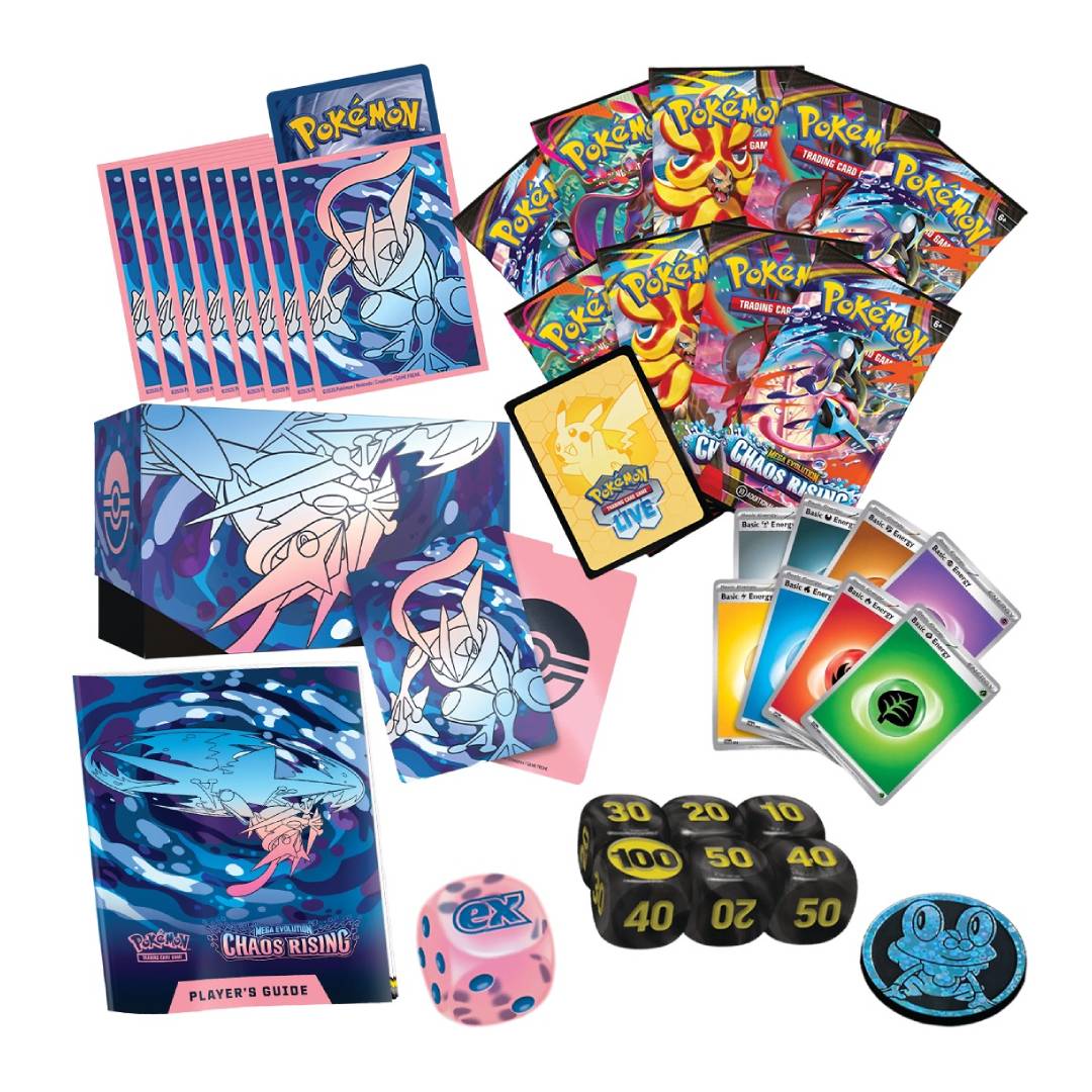 Pokemon TCG: Chaos Rising Elite Trainer Box Inglés - Imagen 2