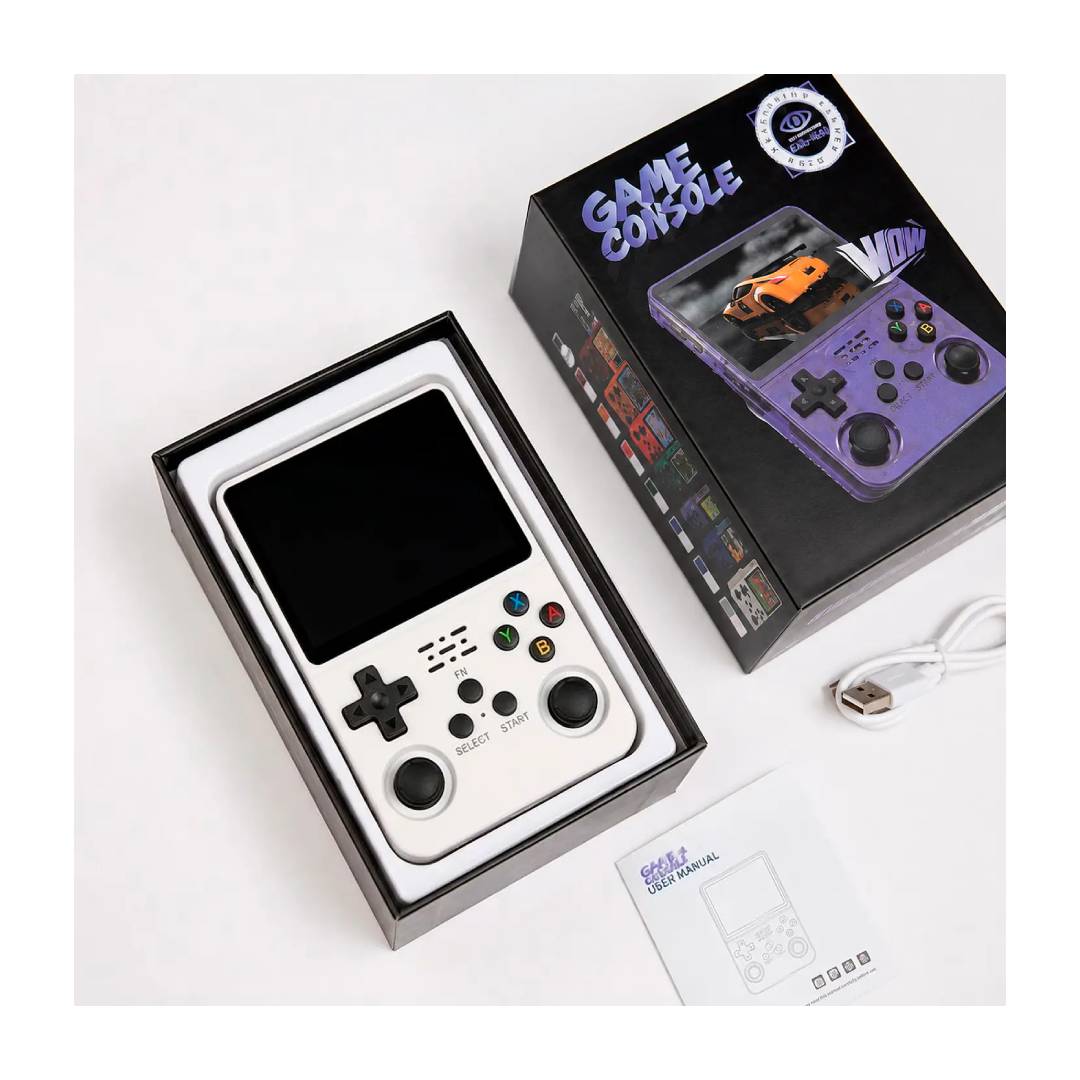 Consola Retro Portátil R36S White 64GB - Imagen 3