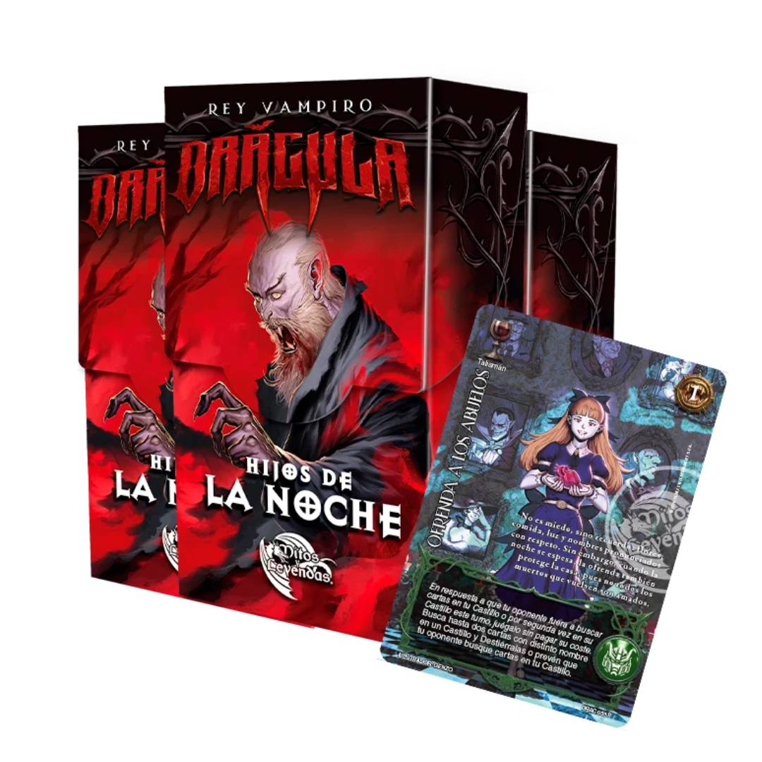 (PREVENTA) X3 Kit de Batalla Drácula Hijos de la Noche+Promo