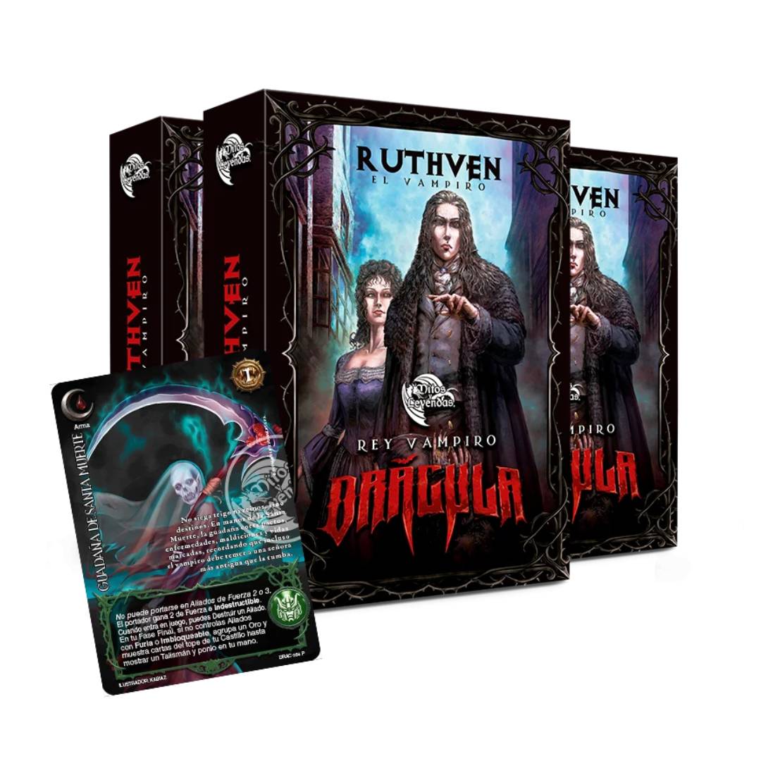 (PREVENTA) X3 Producto Especial Drácula: Ruthven + Buy a Box