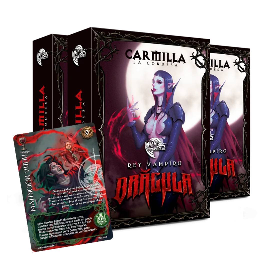(PREVENTA) X3 Producto Especial Drácula Carmilla + Buy a Box