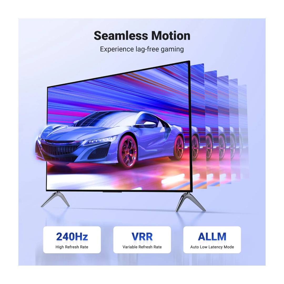 Cable HDMI Ugreen HD175 2.1 8K a 60hz M/M, 5 metros - Imagen 3