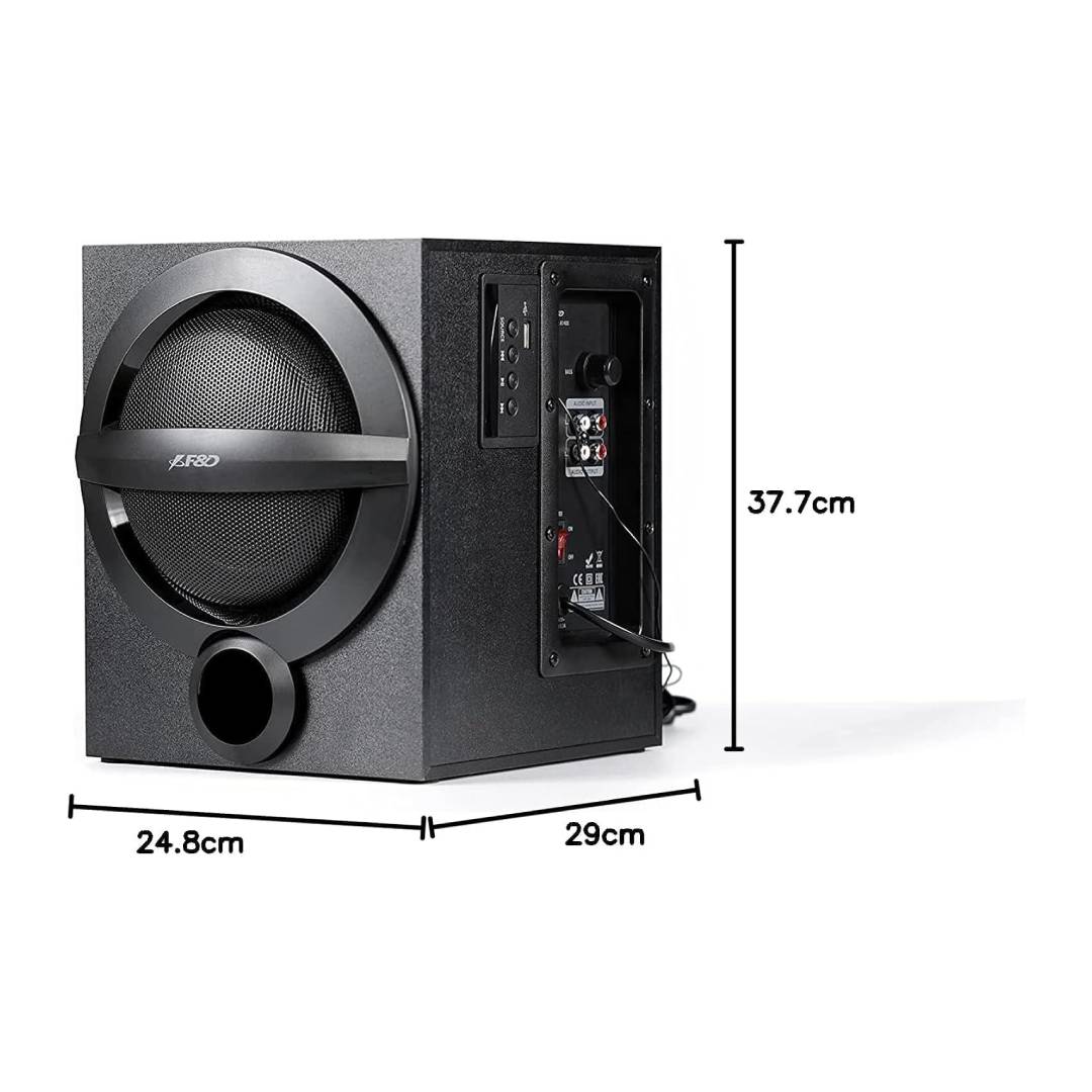Parlante Subwoofer Fenda A140X 2.1 37W Control Remoto - Imagen 2