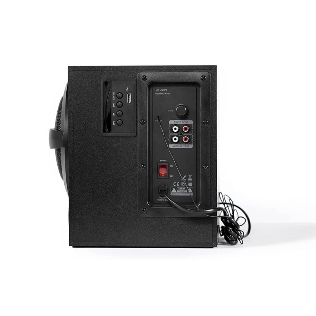 Parlante Subwoofer Fenda A140X 2.1 37W Control Remoto - Imagen 4