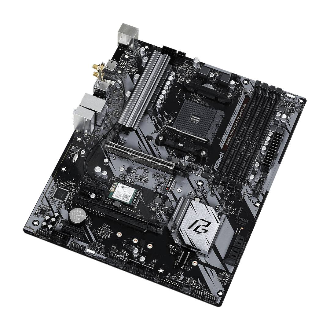 Placa Madre ASRock B550 Phantom Gaming 4/AC, ATX, AM4 - Imagen 3
