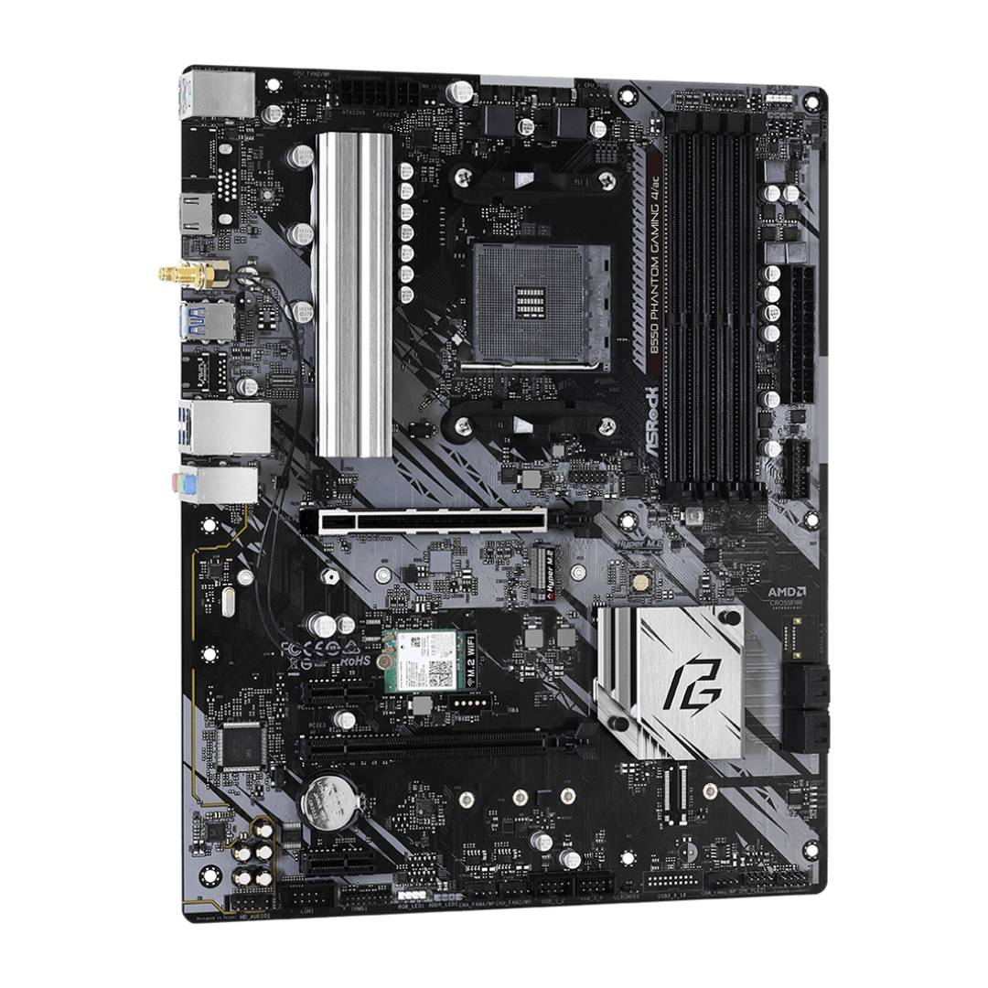 Placa Madre ASRock B550 Phantom Gaming 4/AC, ATX, AM4 - Imagen 4
