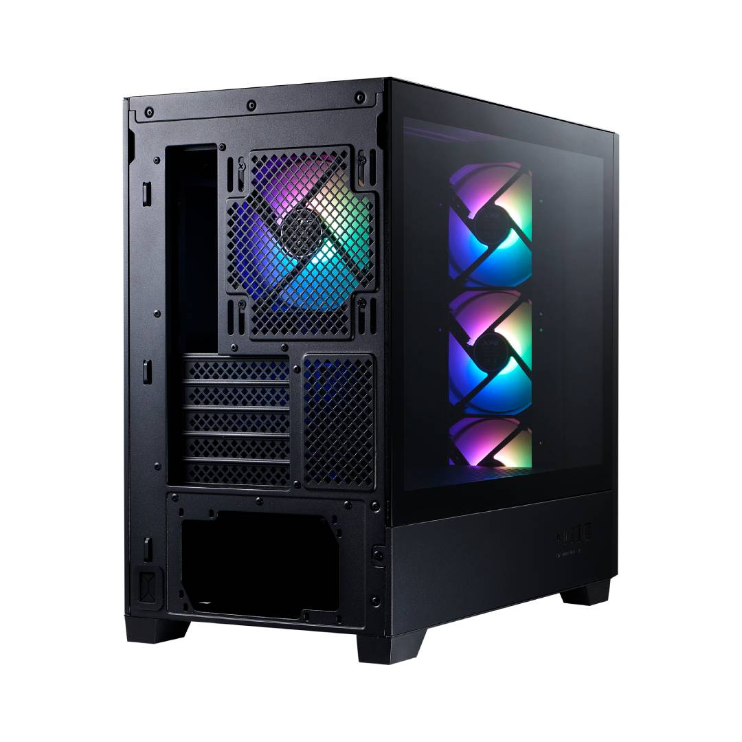 Gabinete XPG Lander 300 - Black, Mid Tower, Micro-ATX - Imagen 5