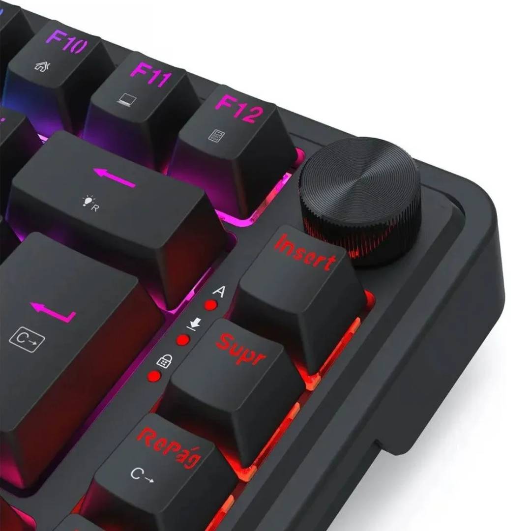 Teclado Redragon UCAL K673RGB-M SP Magnetic S. Cableado - Imagen 5