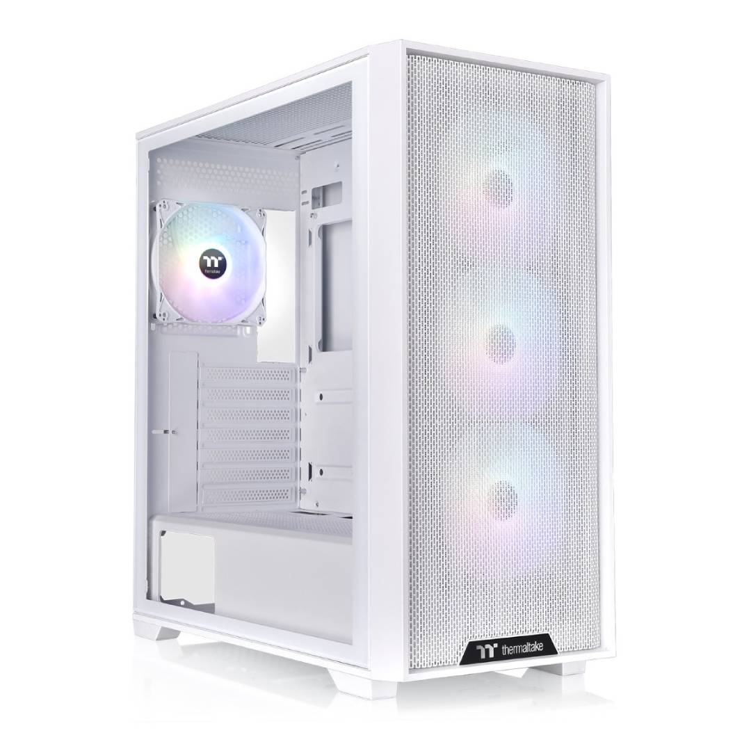 Gabinete + Fuente Thermaltake H390 TG ARGB C+P (750W) Snow - Imagen 2