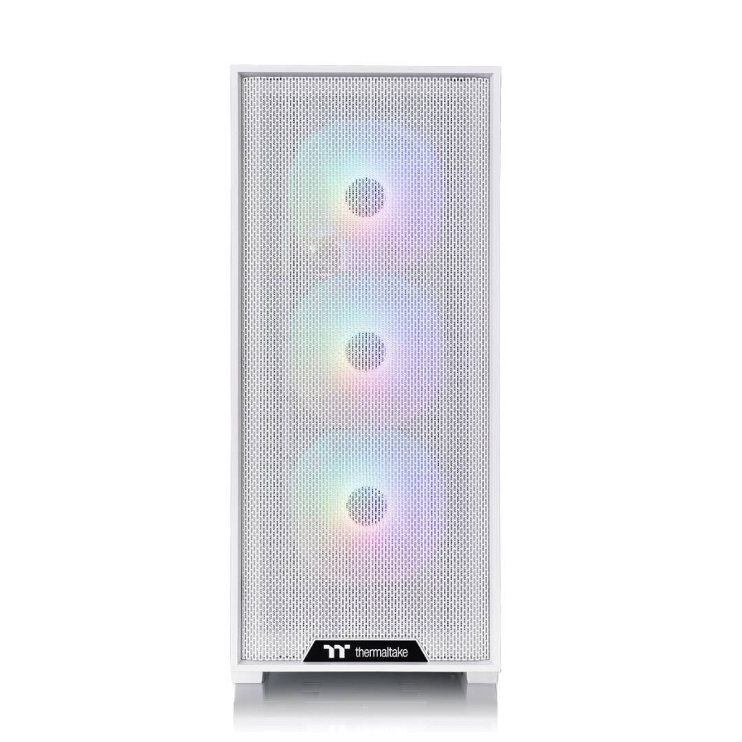 Gabinete + Fuente Thermaltake H390 TG ARGB C+P (750W) Snow - Imagen 4