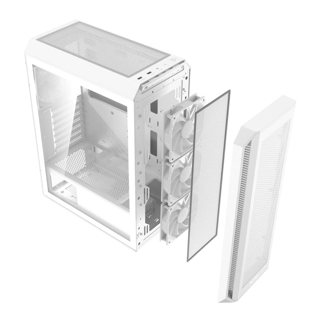 Gabiente XPG Valor Air Plus - White, Mid Tower, ATX - Imagen 3