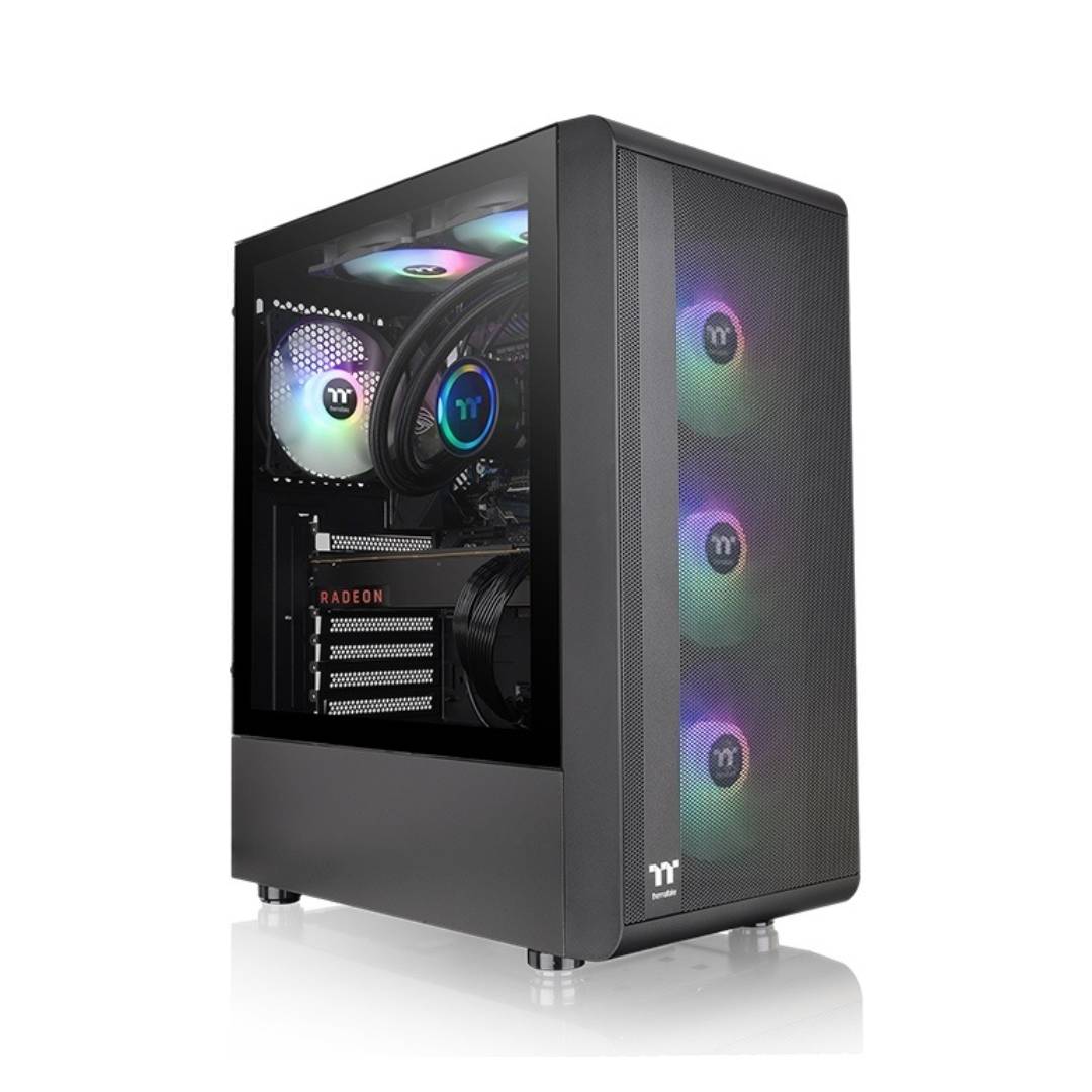 Gabinete Thermaltake S200 TG ARGB Plus, Mid Tower, ATX
